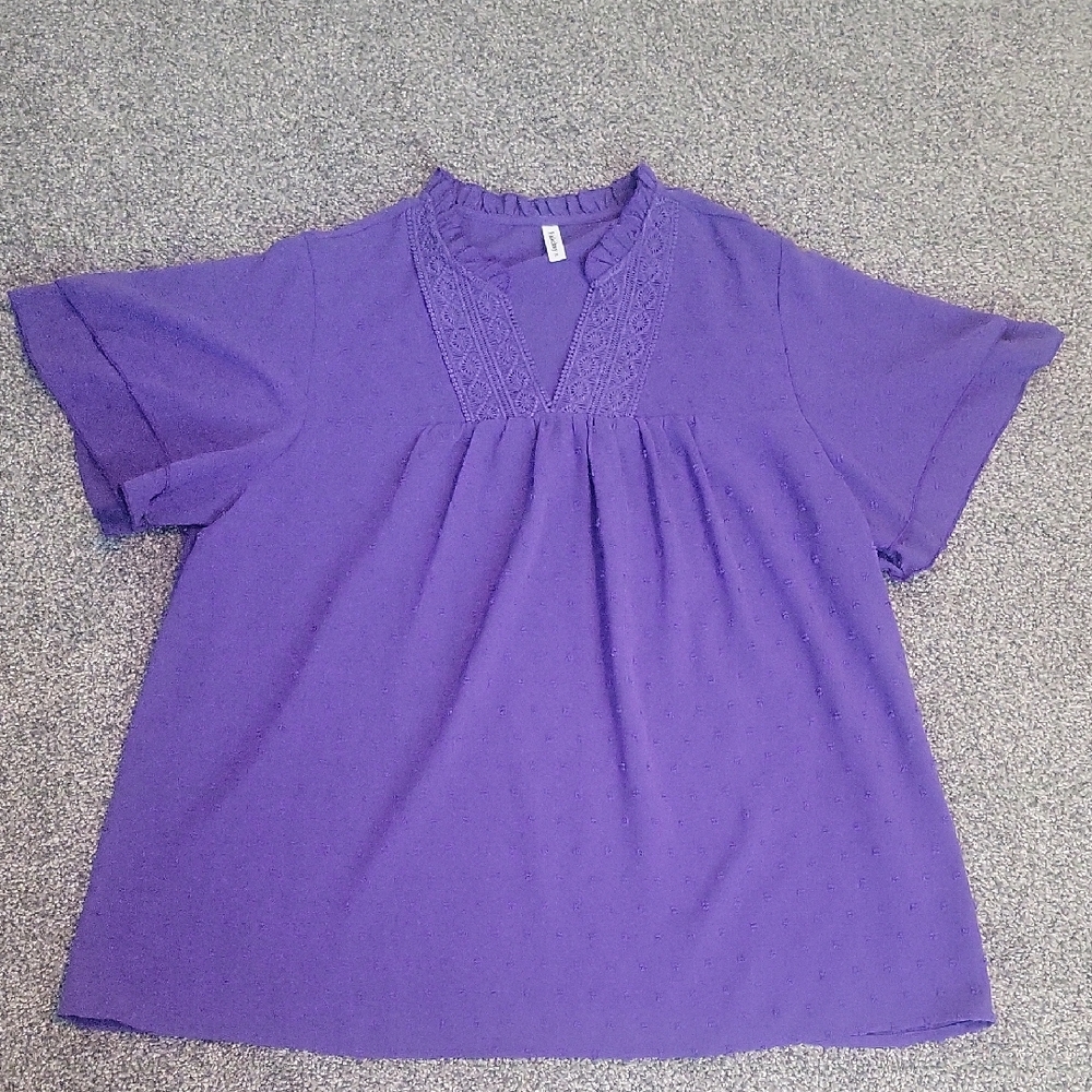 Vibrant Purple Women's Blouse